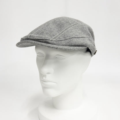 ウォッシャブルフラノハンチング　ライトグレー