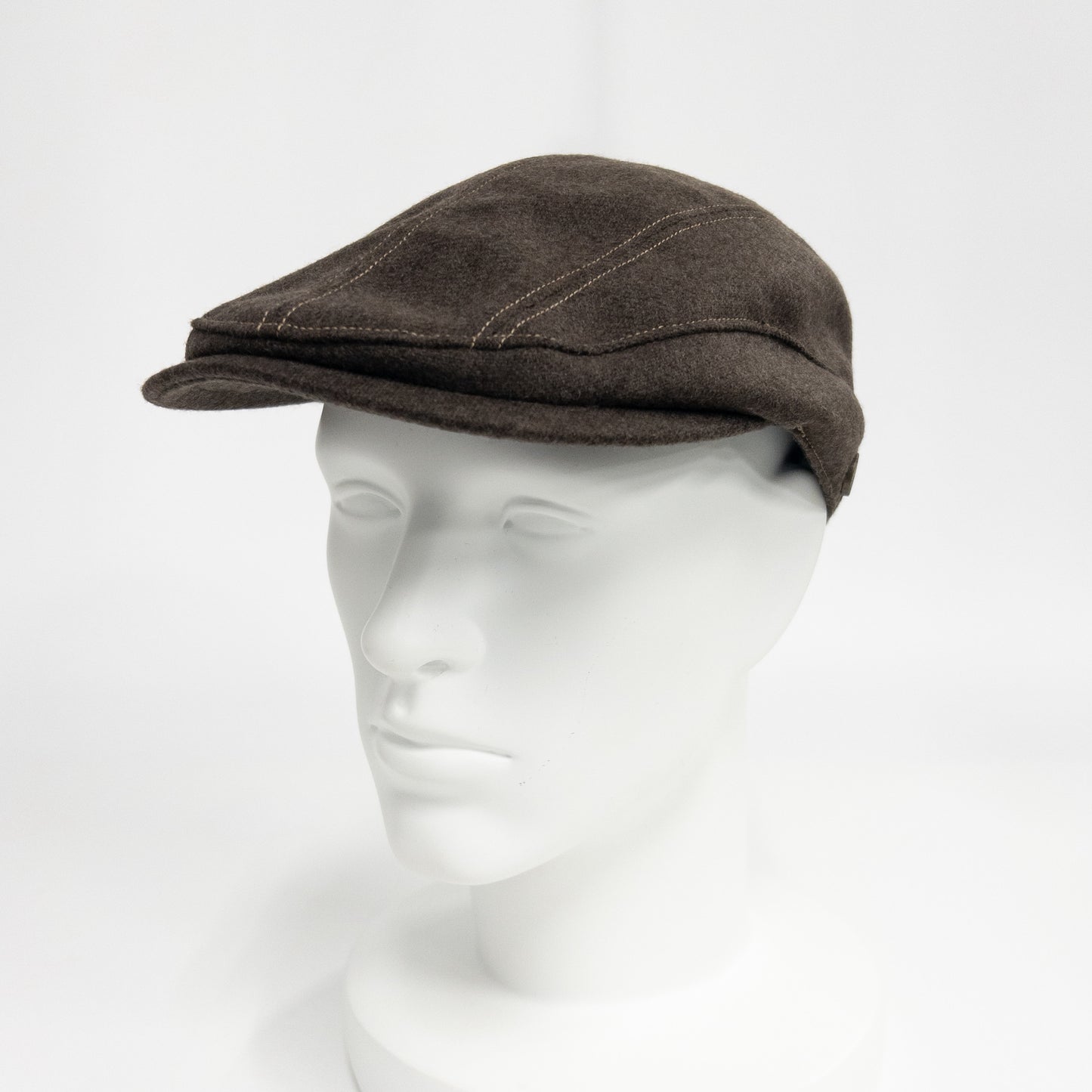 ウォッシャブルフラノハンチング　ブラウン