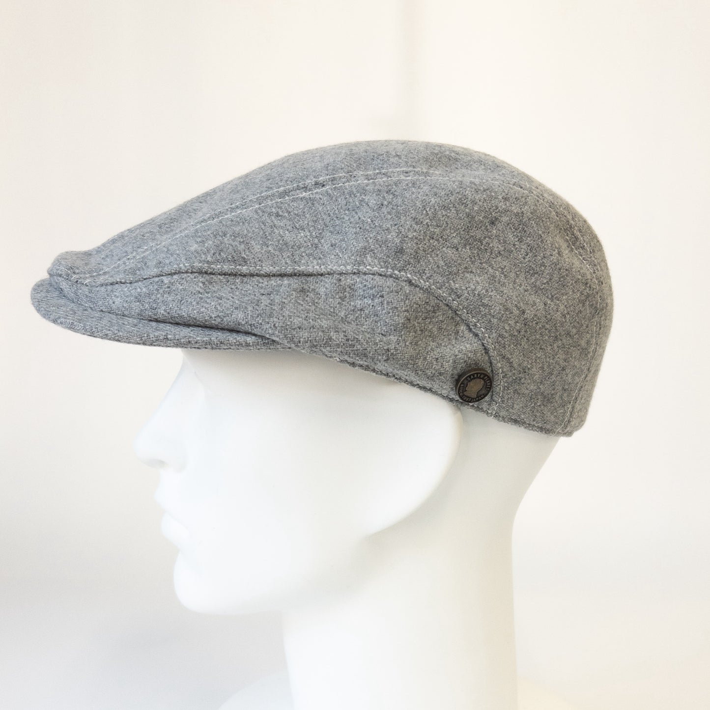 ウォッシャブルフラノハンチング　ライトグレー