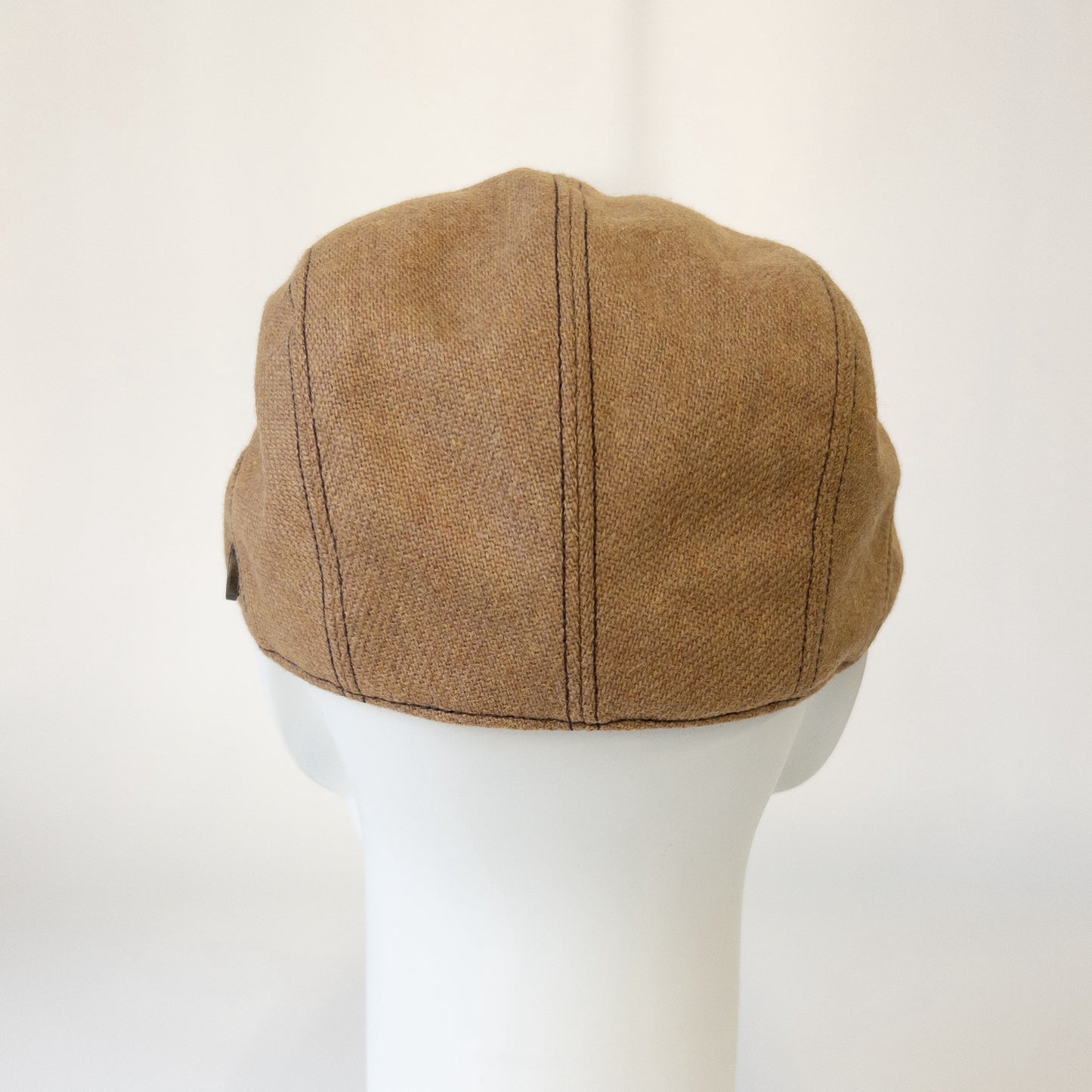 ウォッシャブルフラノハンチング　キャメル