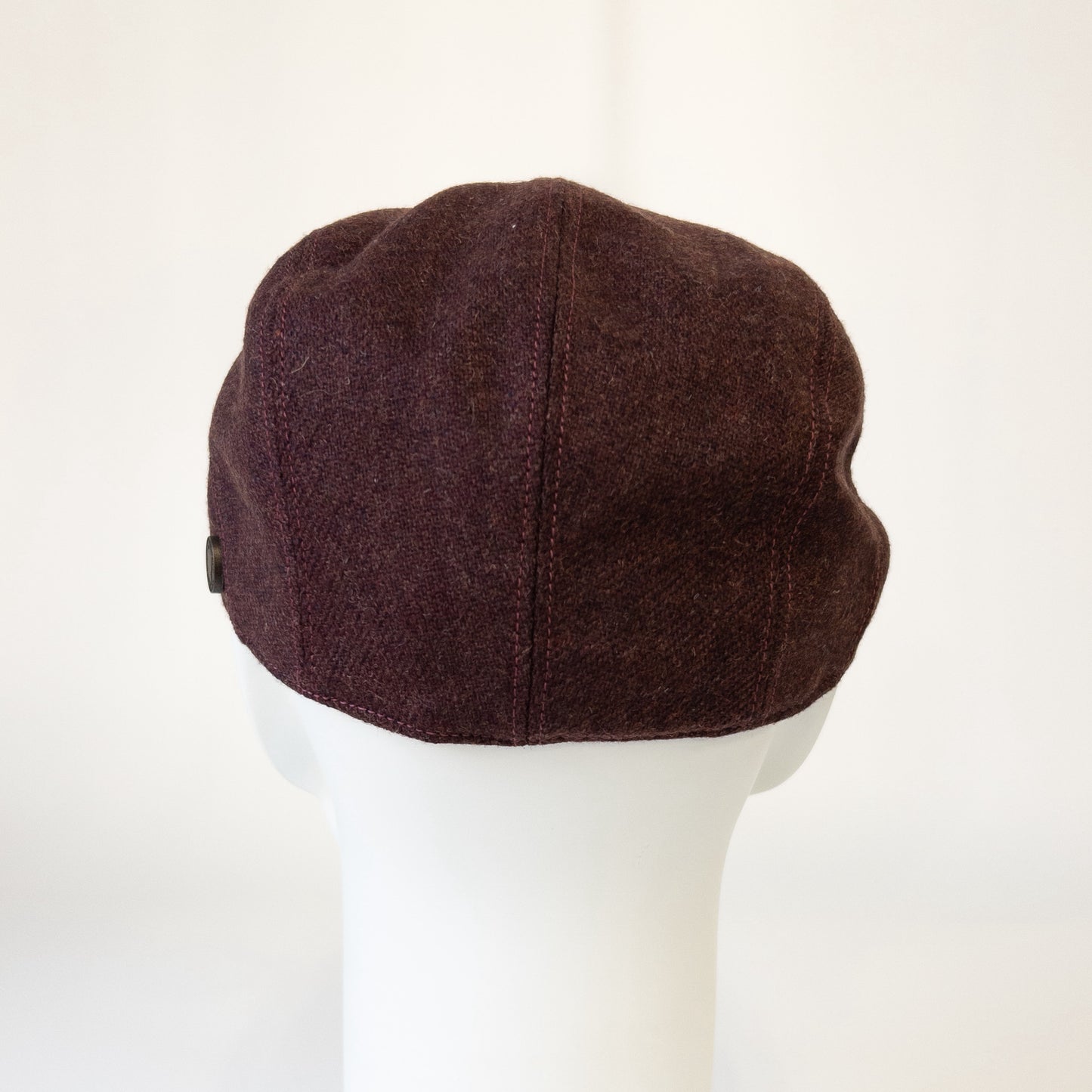 ウォッシャブルフラノハンチング　ボルドー