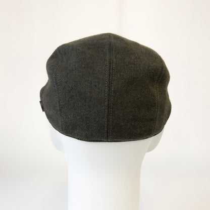 ウォッシャブルフラノハンチング　カーキ