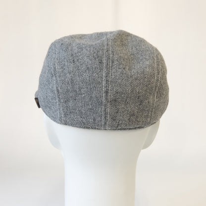 ウォッシャブルフラノハンチング　ライトグレー