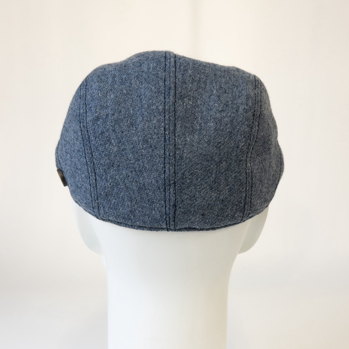 ウォッシャブルフラノハンチング　ブルー