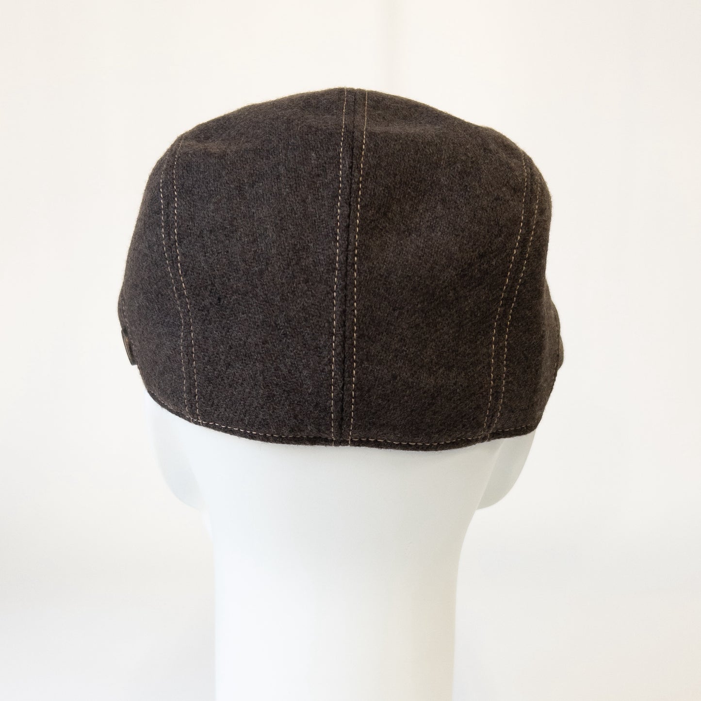 ウォッシャブルフラノハンチング　ブラウン