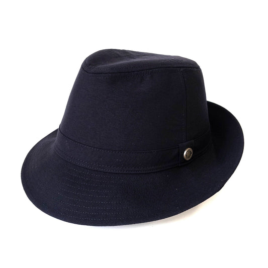 【撥水】ローラブルレインハット　ネイビー