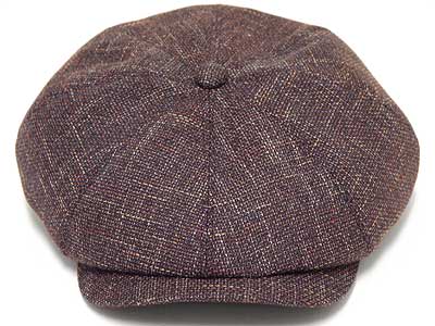 フランス製生地の８枚はぎキャスケット - garyu planet